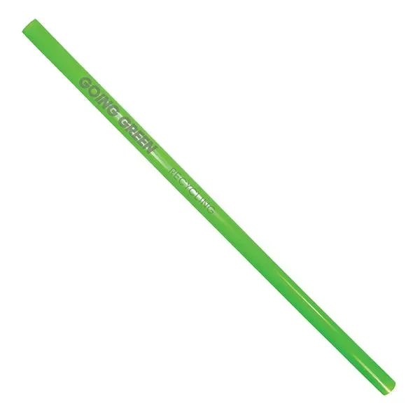 Lime Green color option for Reusable Standard Straw   12 Pack