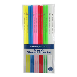 Photo of Reusable Standard Straw   12 Pack