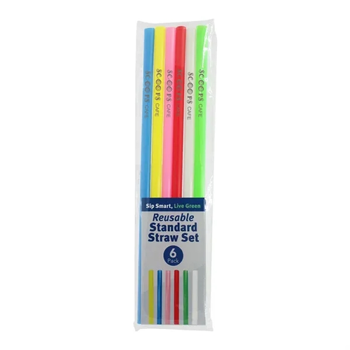 Main photo of Reusable Standard Straw   6 Pack