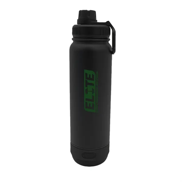 Black color option for 24 Oz. Recycled Stainless Speaker Bottle