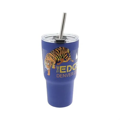 Main photo of Halcyon 20 Oz. Tumbler With Stainless Straw/Flip Top Lid   V