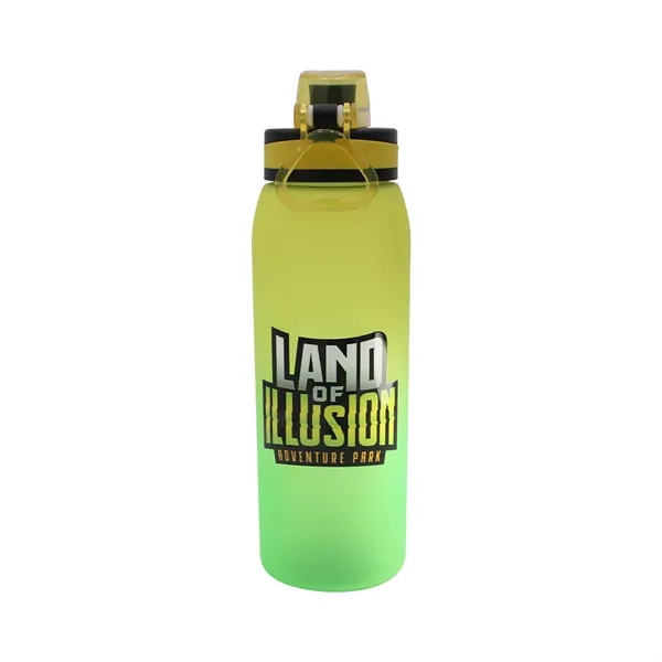 Yellow To Green color option for Halcyon® 30 Oz. Ombre Sport Bottle   Varnish