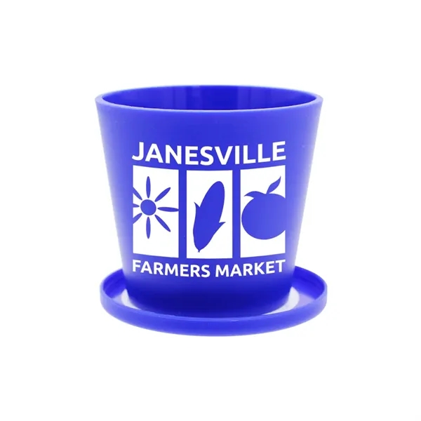 Blue color option for Recycled Promo Pot