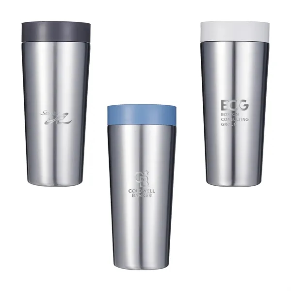 Extra color option for Circular 16 Oz. Recycled Stainless Cup, Laser   Standard