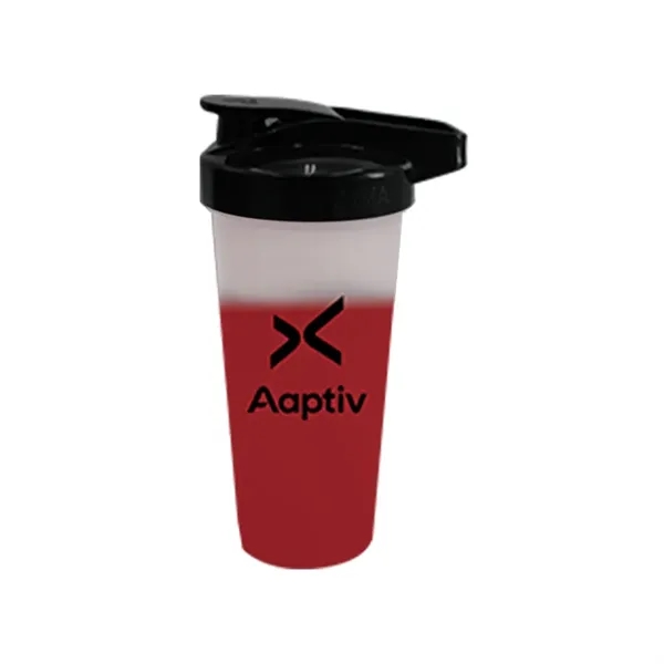 Frosted To Red color option for Perfect Shaker Mood 28 Oz. Activ Bottle
