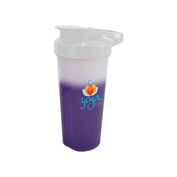 Frosted To Purple color option for Perfect Shaker Mood 28 Oz. Activ Bottle, Full Color Digital