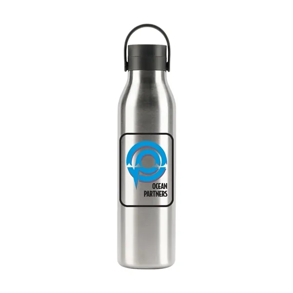 Gray color option for Circular 25 Oz. Recycled Stainless Bottle, Full Color Digita