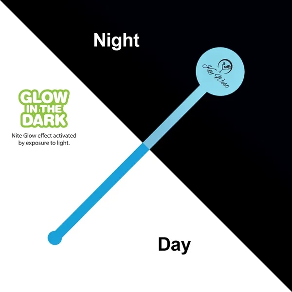 Light Blue color option for Nite Glow 6" Stirrer