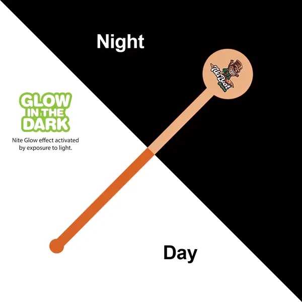 Orange color option for Nite Glow 6" Stirrer