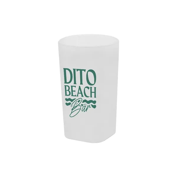 Frosted color option for 2 Oz. Plastic Shot Glass