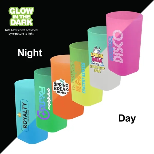 Extra color option for Nite Glow 2 Oz. Shot Glass, Full Color Digital