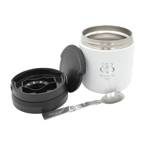 Main photo of 20 Oz. Recycled Stainless Food Container   Laser, Standard