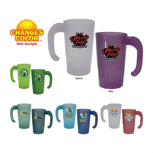 Main photo of Sun Fun 20 Oz. Stackable Beer Stein, Full Color Digital