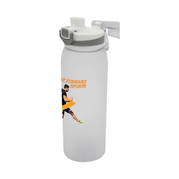 Frosted color option for Halcyon 30 Oz. Sports Bottle, Full Color Digital