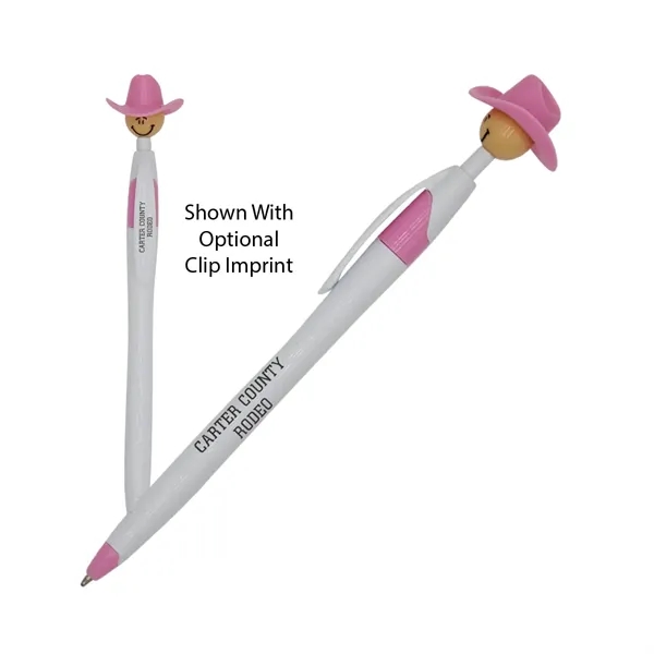 Pink color option for Cowgirl Wild Smilez Pen