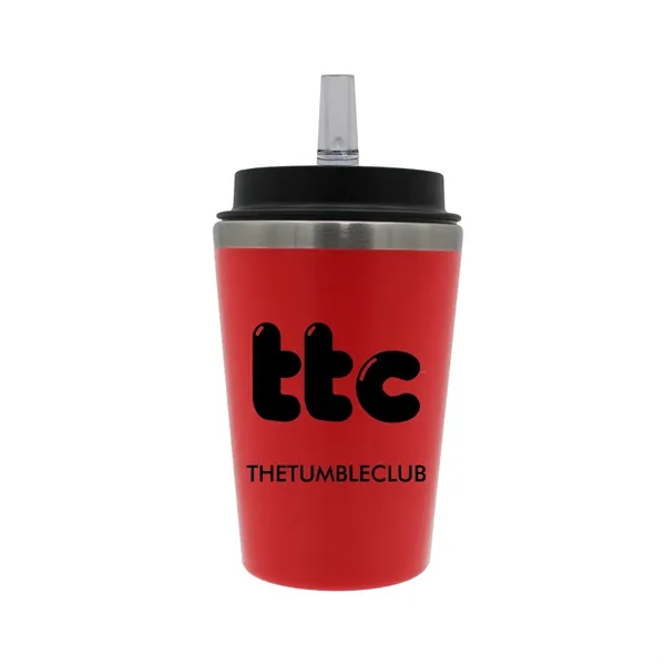 Red color option for 12 Oz. Scout Tumbler With Straw Lid