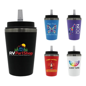 Photo of 12 Oz. Scout Tumbler With Straw Lid, Full Color Digital