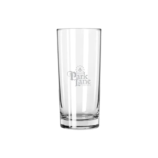 Clear color option for 15 Oz. Highball Glass   Usa, Laser, Standard