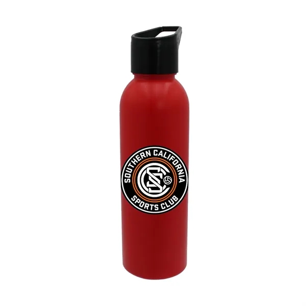 Red color option for 24 Oz. Classic Revolve Bottle With Carry Cap, Full Color Dig