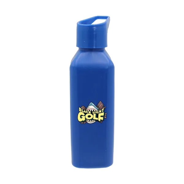 Blue color option for 24 Oz. Classic Edge Bottle With Carry Cap, Full Color Digita