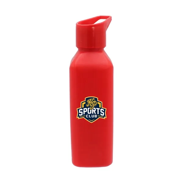 Red color option for 24 Oz. Classic Edge Bottle With Carry Cap, Full Color Digita