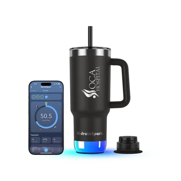 Black color option for Hidrate Spark® 30 Oz. Pro 2 Tumbler, Premium