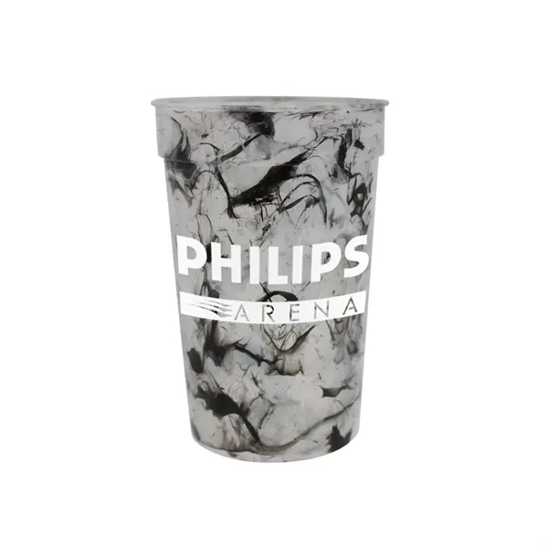 Black/White color option for 22 Oz. Confetti Stadium Cup