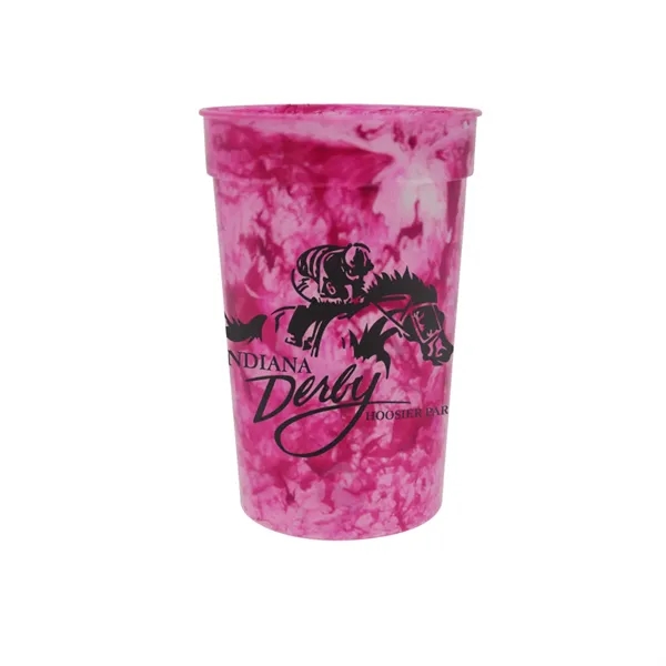 Hot Pink/White color option for 22 Oz. Confetti Stadium Cup