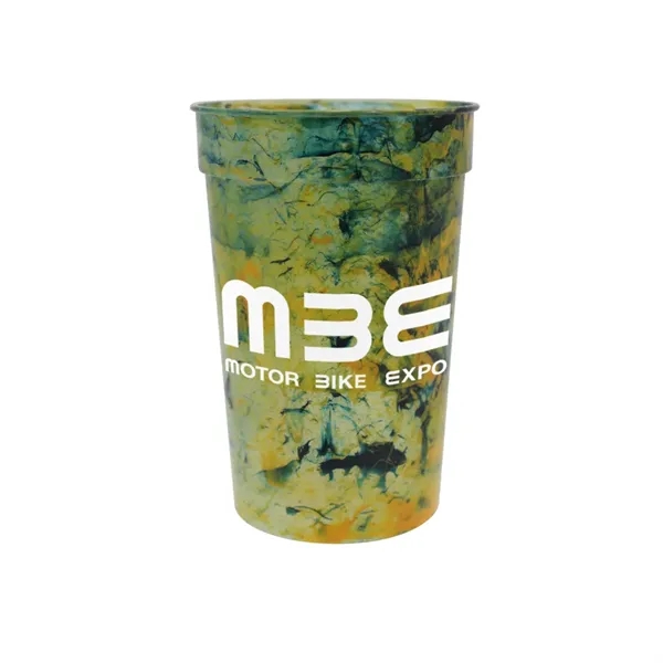 Navy/Athletic Gold color option for 22 Oz. Confetti Stadium Cup