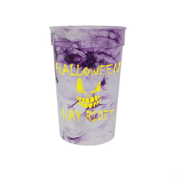 Purple/White color option for 22 Oz. Confetti Stadium Cup