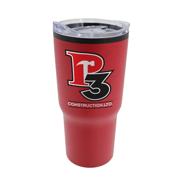 Red color option for 20 Oz. Ares Recycled Tumbler, Full Color Digital