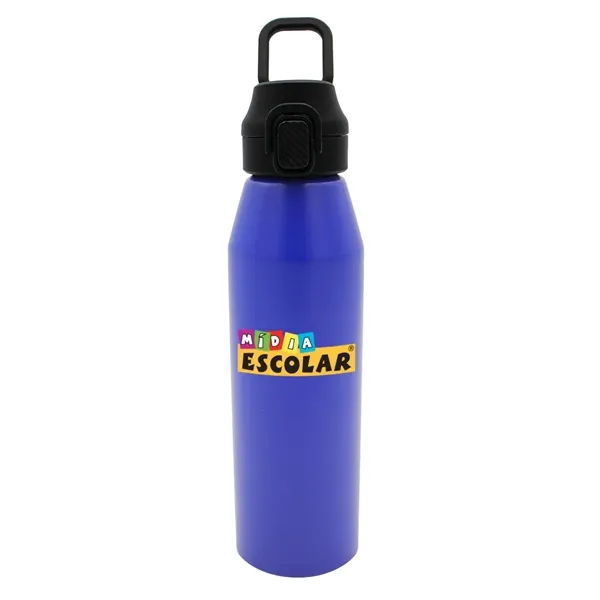 Blue color option for 25 Oz. Recycled Aluminum Bottle With Chug Lid, Full Color Di