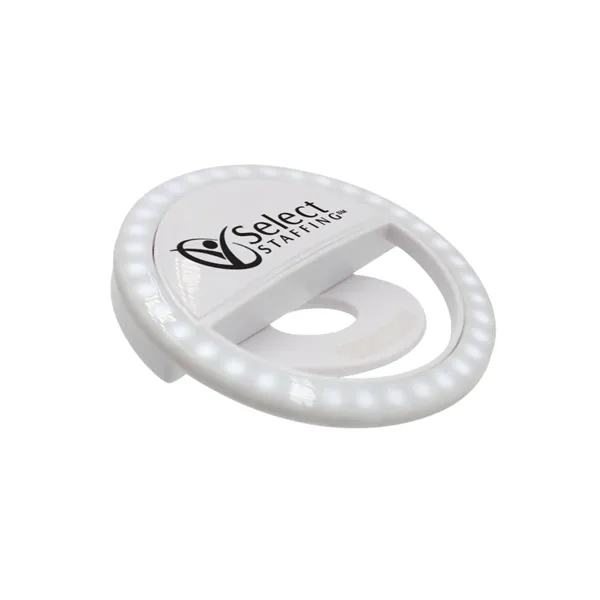 White color option for Clip On Led Ring Light