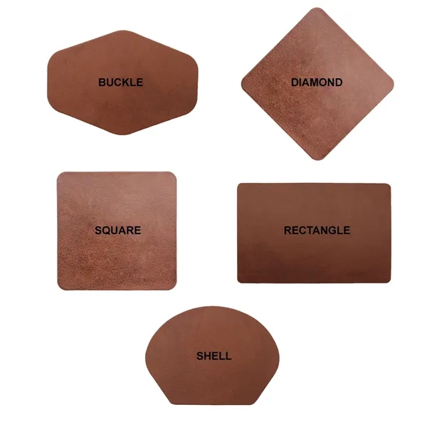 Extra color option for Otaria™ Puffy Recycled Tote Bag, Leather Patch   Laser Eng