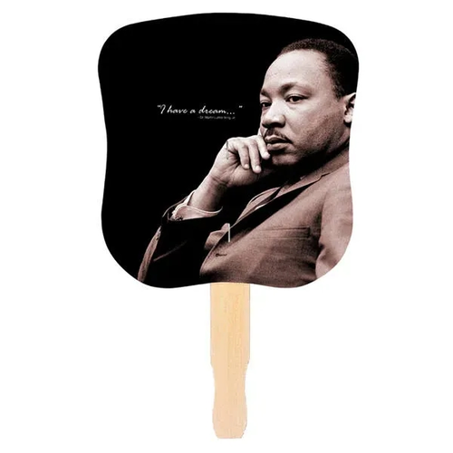 Main photo of Stock Design Hand Fan Dr. Martin Luther King, Jr., Full Colo