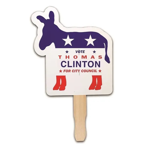 Main photo of Patriotic Hand Fan, Full Color Digital