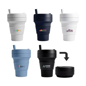 Photo of Stojo 16 Oz. Collapsible Cup, Full Color Digital