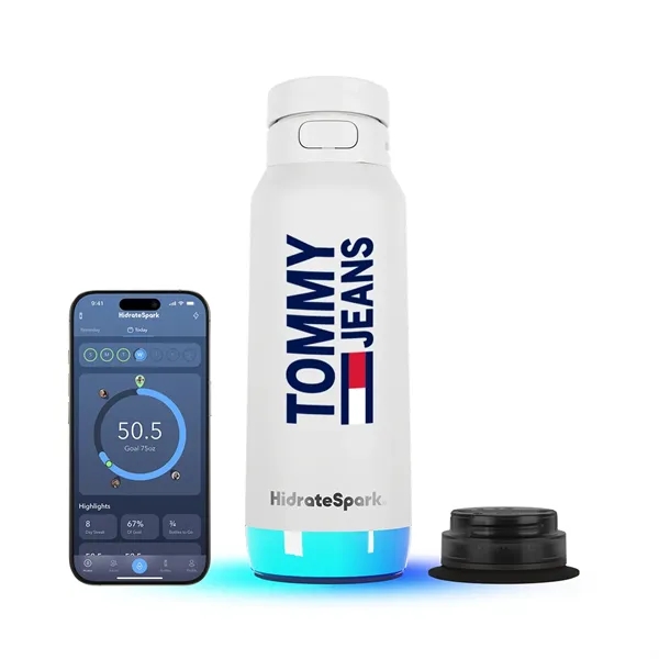 White color option for Hidrate Spark® 32 Oz. Pro 2 Bottle With Chug Lid, Full Color