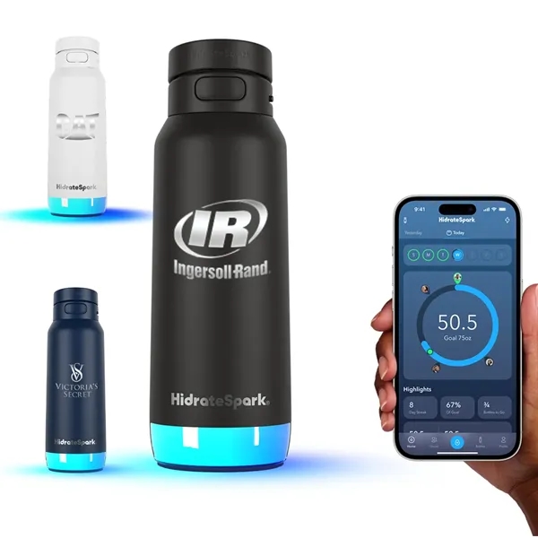 Extra color option for Hidrate Spark® 32 Oz. Pro 2 Bottle With Chug Lid, Laser, Pre