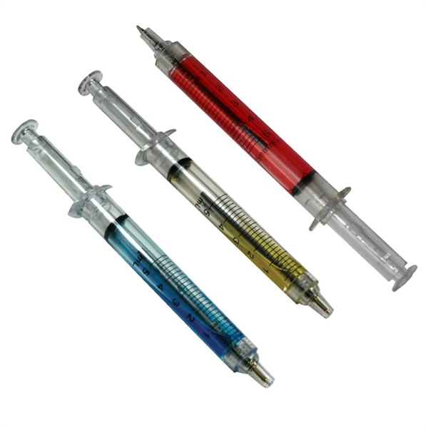 Red color option for Ballpoint Clicker Syringe Pens