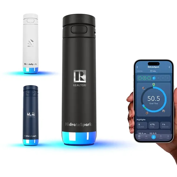Extra color option for Hidrate Spark® 21 Oz. Pro 2 Bottle With Chug Lid, Laser, Sta