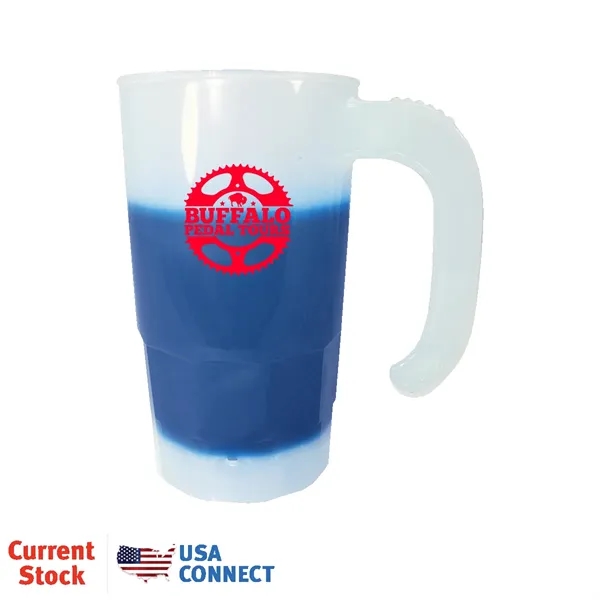 Frosted To Blue color option for Mood™ 20 Oz. Stackable Beer Stein