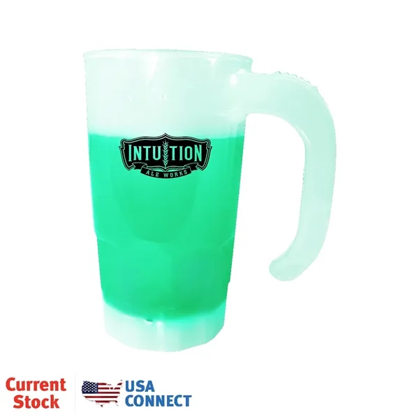 Frosted To Green color option for Mood™ 20 Oz. Stackable Beer Stein