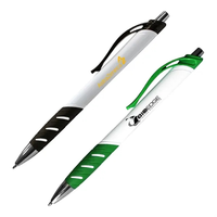 White Allure Grip Pen