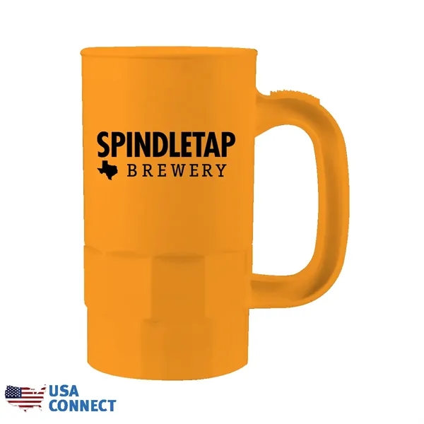 Neon Orange color option for 14 Oz. Beer Stein   Usa Connect