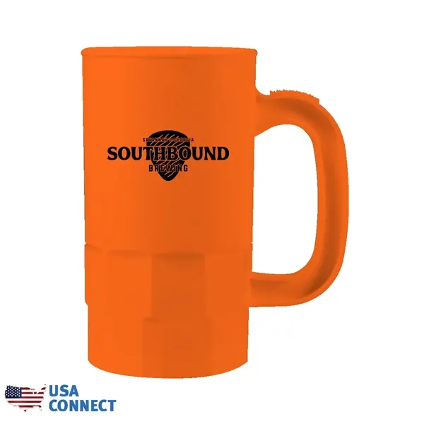 Orange color option for 14 Oz. Beer Stein   Usa Connect