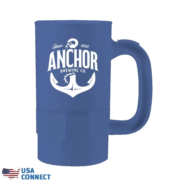 Slate Blue color option for 14 Oz. Beer Stein   Usa Connect