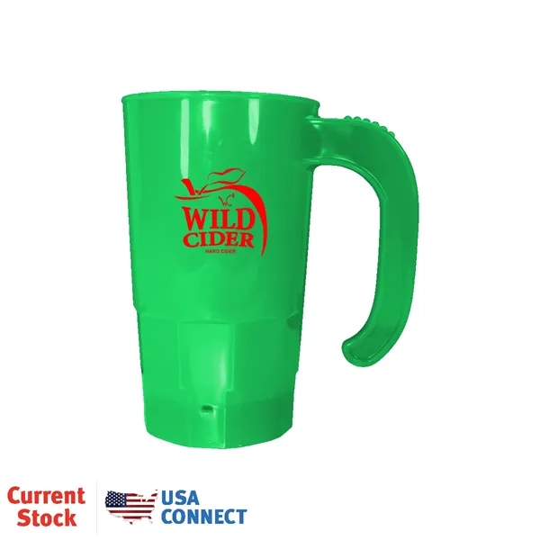 Neon Green color option for 20 Oz. Stackable Beer Stein