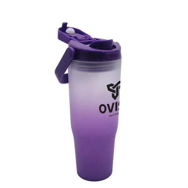 Purple color option for Halcyon® 30 Oz. Recycled Ombre Tumbler With Carrying Handle