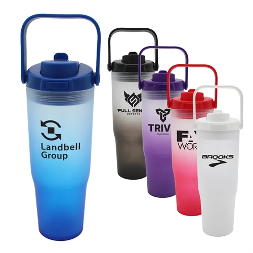 Main photo of Halcyon® 30 Oz. Recycled Ombre Tumbler With Carrying Handle